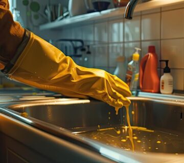 تنظيف وتعقيم المنازل