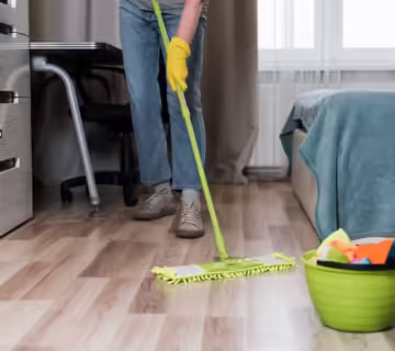 تنظيف المنازل