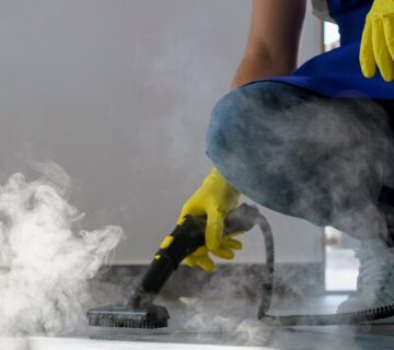 تنظيف بالبخار