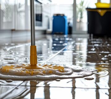 تنظيف المنازل