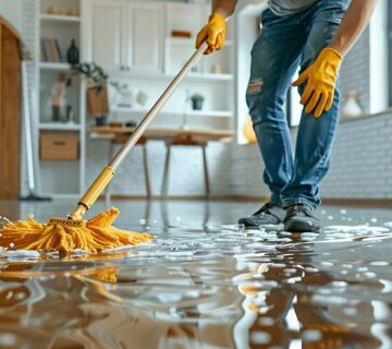 تنظيف المنازل